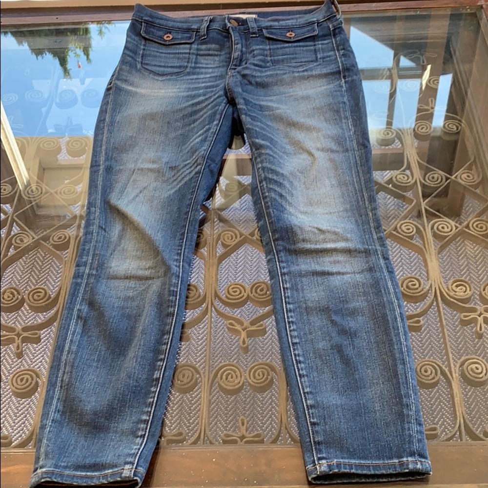 Madewell High Rise Crop Jean